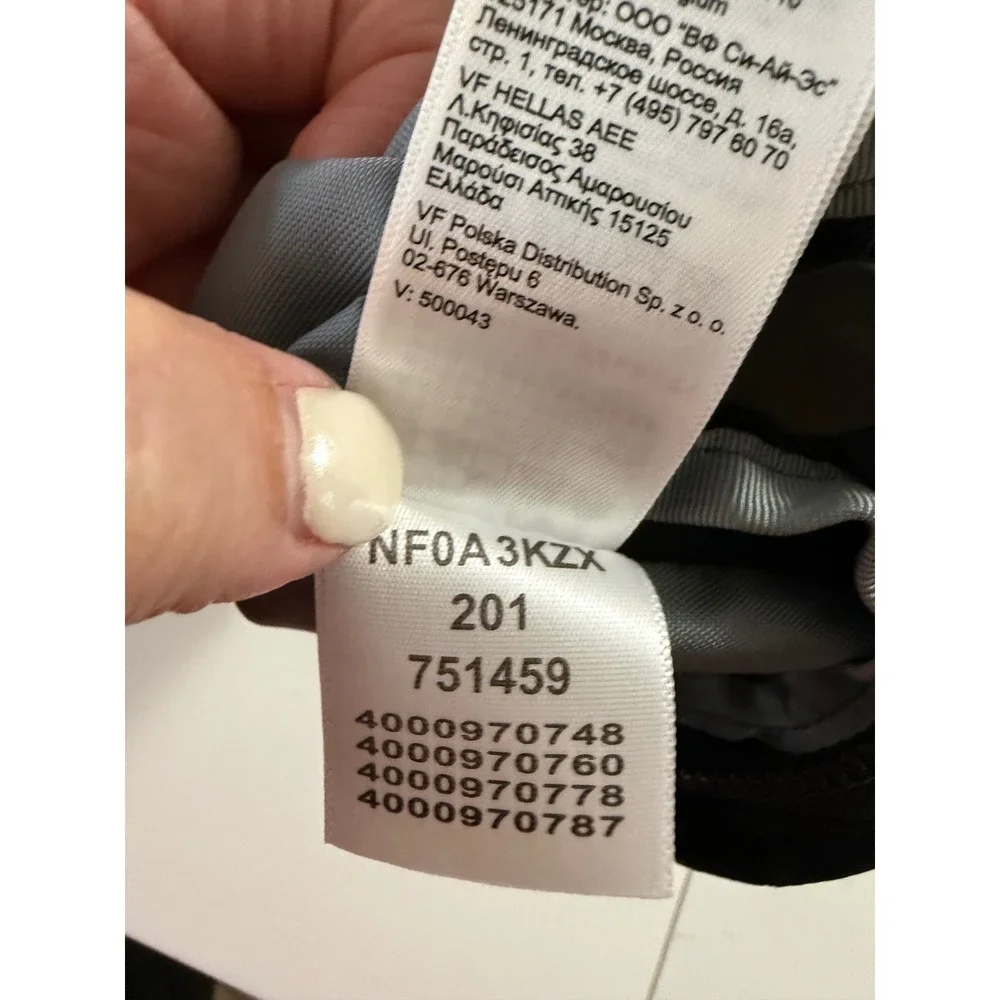 The North Face Explore Bardu II Black Red Crossbody Bag NF0A3KZX